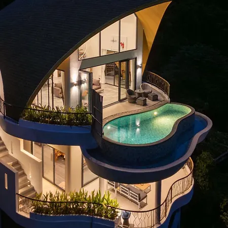 Celeste 3Br - Private Infinity Pool & Seaview Chaweng  Exterior photo